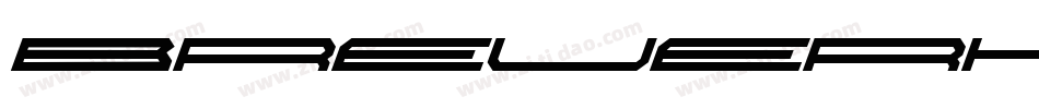 BreuerHeadline Obliq字体转换